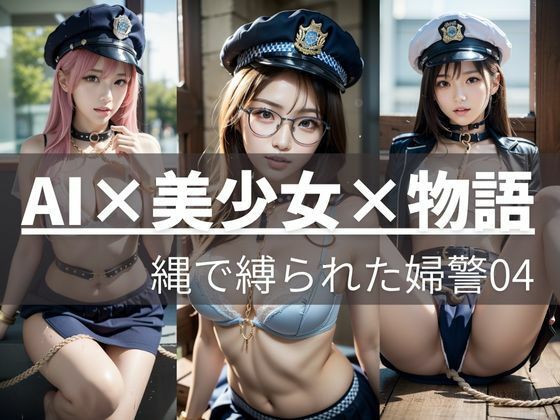 【AIエロ動画1本】リアル【緊縛婦警】囚われた女性警察官 04＜AI×美少女×物語＞  エロ画像627316